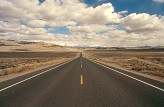 [Nevada highway.]