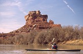 [Paddling on the Green River.]
