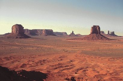 [Monument Valley scene.]